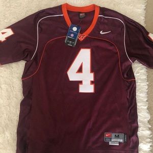 Virginia Tech Nike Football Jersey Medium New